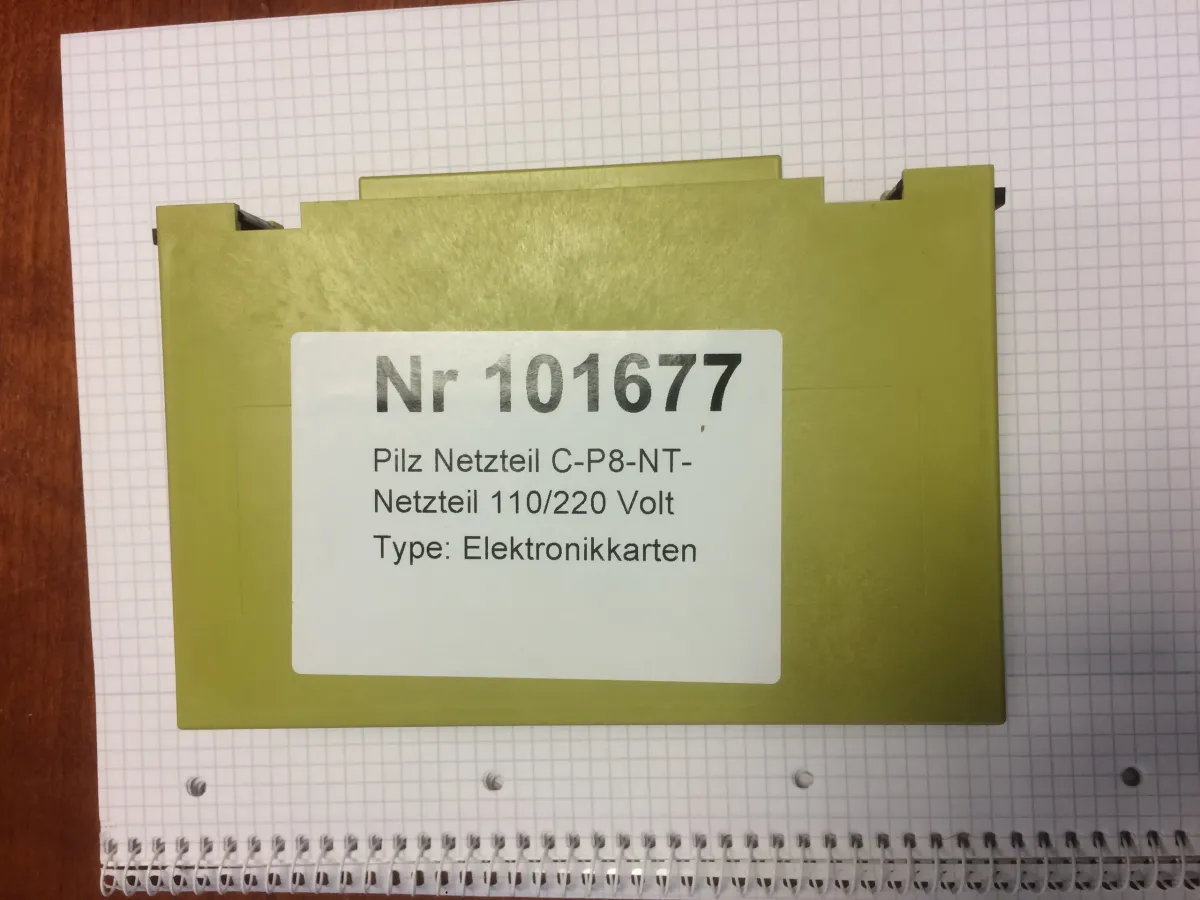 Pilz Netzteil C-P8-NTE- Netzteil 110/220 Volt Elektronikkarten