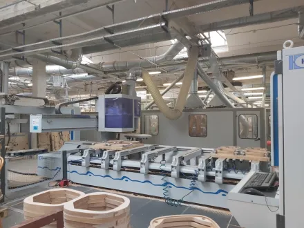Homag Optimat BAZ 311/40/K CNC-Bearbeitungszentrum 5-Achs – RESALE