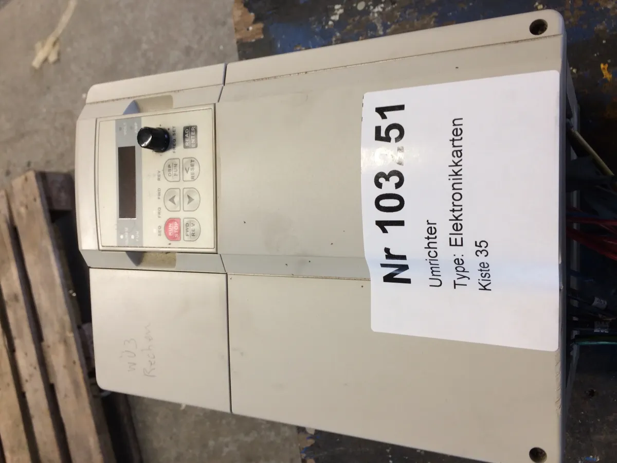 Umrichter JNTKBCBA7R50BE-UF Tarjetas electrónicas