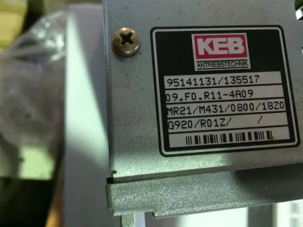 Keb 11.56.200 5,2 kVA 3,0 kW 7,5 A Frequenzumrichter Elektronikkarten – RESALE