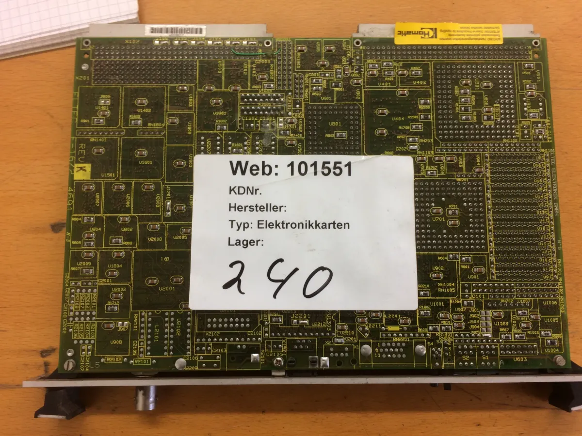 Homag Eltec Steuerkarte CPU 30 E16-103 4 MB 25 Mhz ohne Elektronikkarten