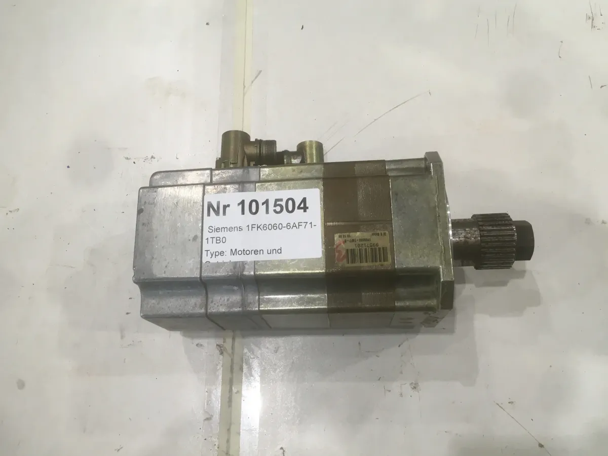 Siemens 1FK6060-6AF71-1TB0 Motoren und Getriebe