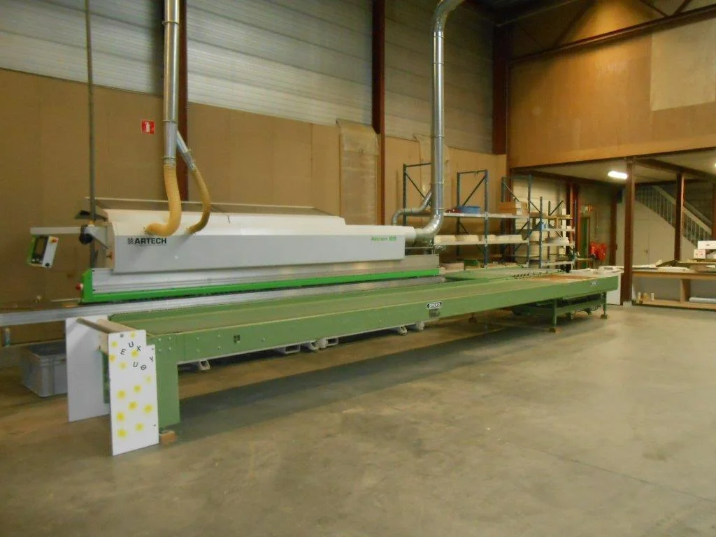 Biesse Rückführung aus Akron655 Werkstück