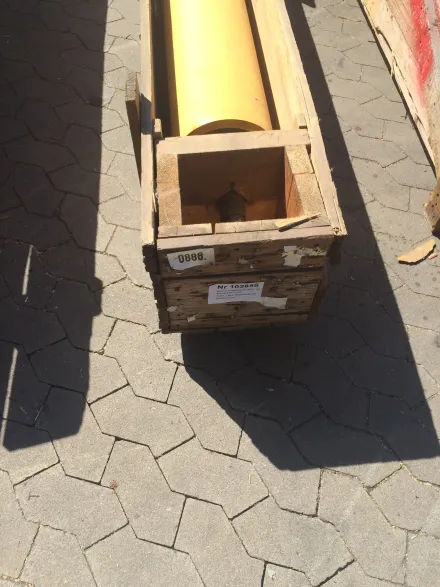 Bürkle Ersatzlackwalze 1416 mm 40 shore Lack-Ersatzwalzen – RESALE