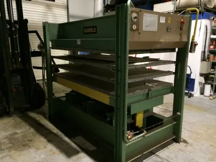 Bürkle Etagenpresse S80 2200×1250 Etagenpresse – RESALE