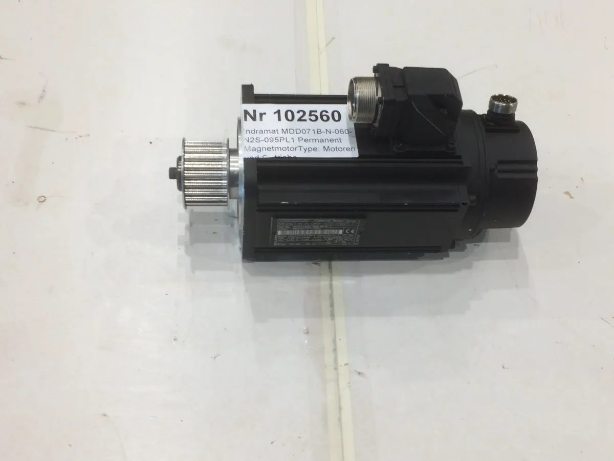 Indramat MDD071B-N-060-N2S-095PL1 Permanent Magnetmotor Motoren und Getriebe