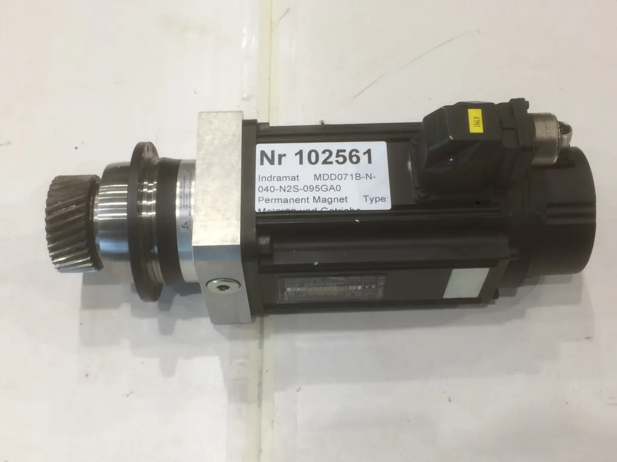 Indramat MDD071B-N-040-N2S-095GA0 Permanent Magnet Motor Motoren und Getriebe