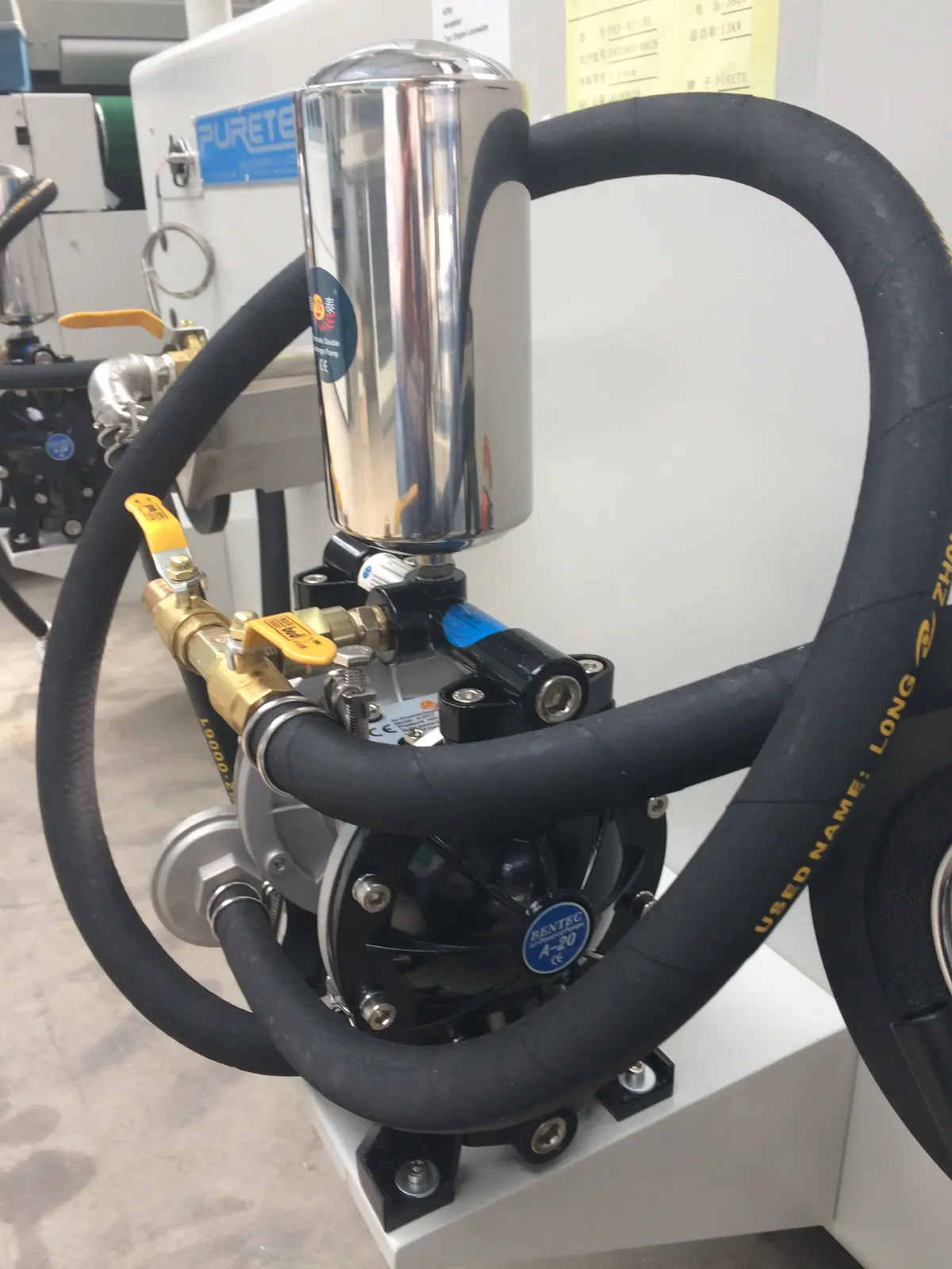 Purete Membranenpumpe 4 – Zoll Lack-Ersatzwalzen