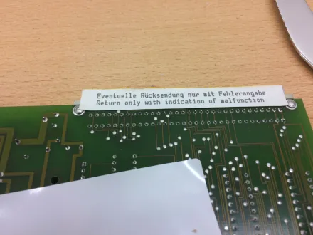 Homag Streckekarte Steuerung und E-Karten – RESALE