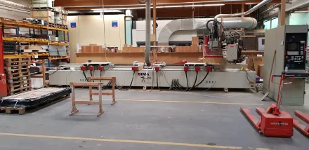 Ima CNC BAZ B610 V CNC-Bearbeitungszentrum mit Verleimteil – RESALE