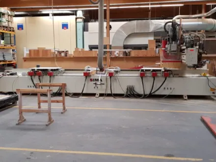 Ima B610 V CNC-Bearbeitungszentrum mit Verleimteil – RESALE