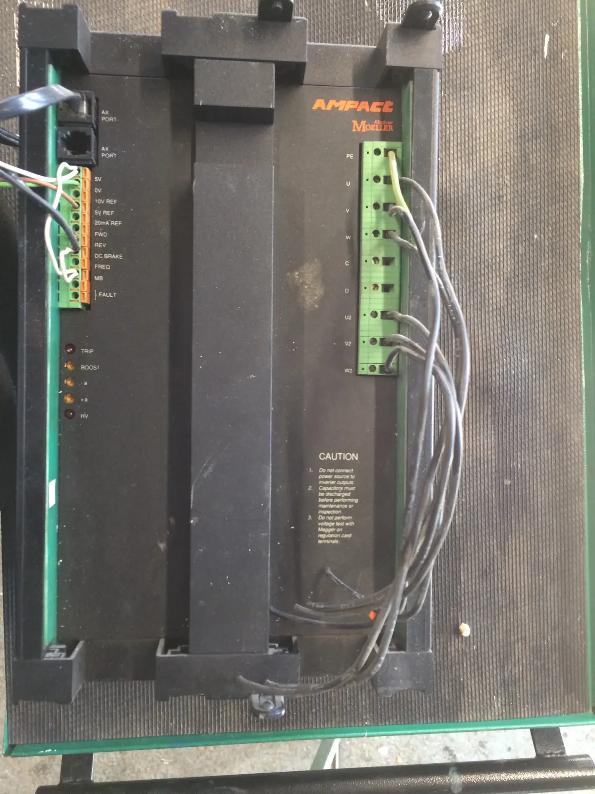 AMX 3 Servoregler Moeller 09207611 AMX3-460-16-400 Elektronikkarten