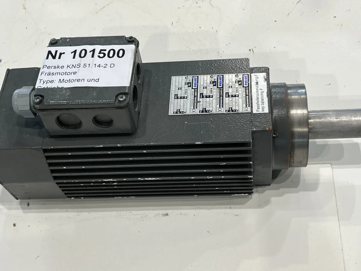 Homag Perske KNS 51.14-2 D Fräsmotore Motoren und Getriebe
