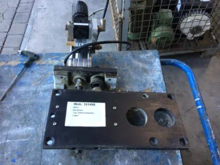 Homag Motorhalterplatte mit pnematischen ein und Ausrück Motoren und Getriebe – RESALE