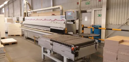 Brandt Kantenanleimmaschine KD 79/2 CF Kantenanleimmaschine einseitig – RESALE