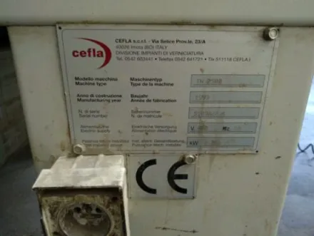 Cefla TN 2500 Rollenbahnen – RESALE