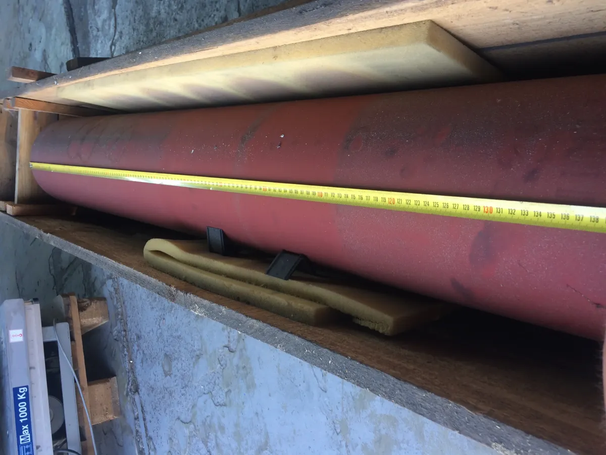Bürkle Lackwalze 1416 mm 30 shore Paint replacement rollers