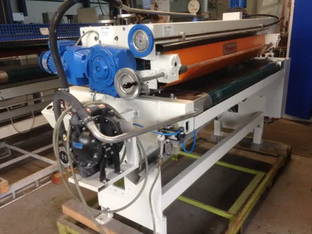 Hymmen Walzenauftragsmaschine TLX Lackwalze – RESALE