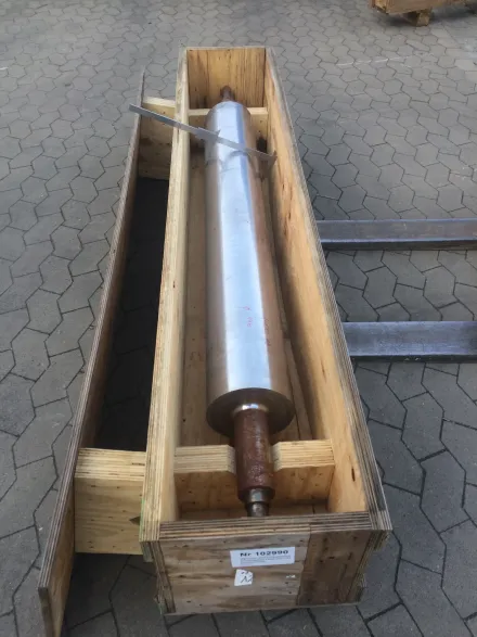 Hymmen Stahldosierwalze Chromwalze 1400 mm 197 Durchmesse Lack-Ersatzwalzen – RESALE