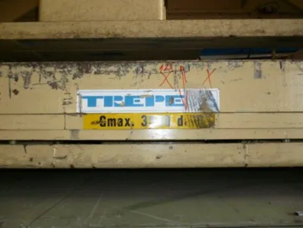 Trepel Hebebühne EH 40/13/1 Hydraulikhubtische – RESALE