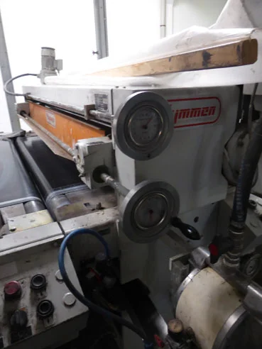 Hymmen Walzenauftragsmaschine TLX M Lackwalze – RESALE