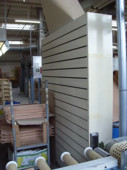 Cefla Abdunstwand mit Rohrventilator Zuluftgeräte – RESALE