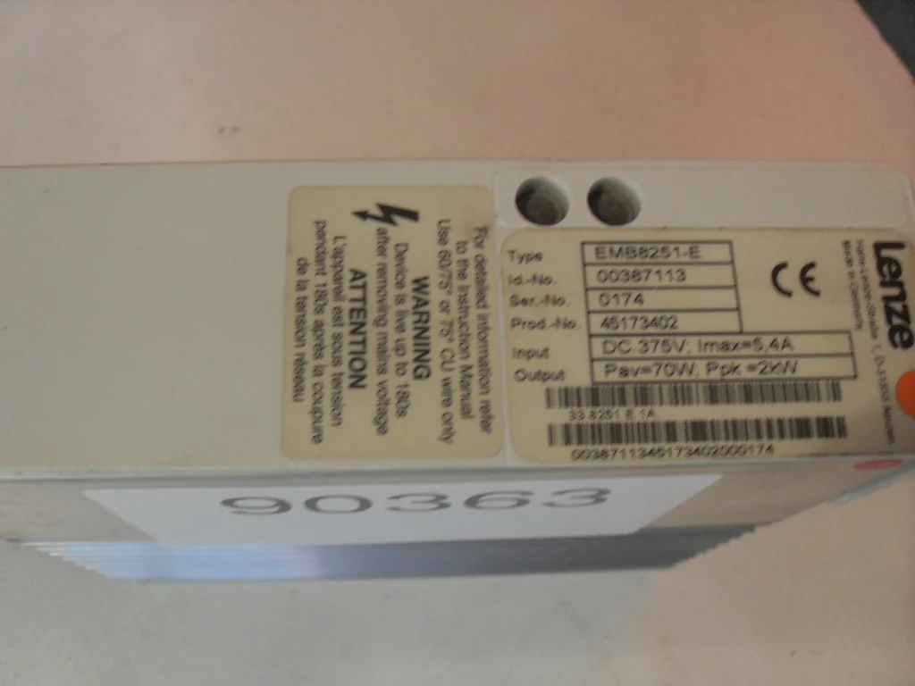 Lenze EMB 8251 Elektronikkarten