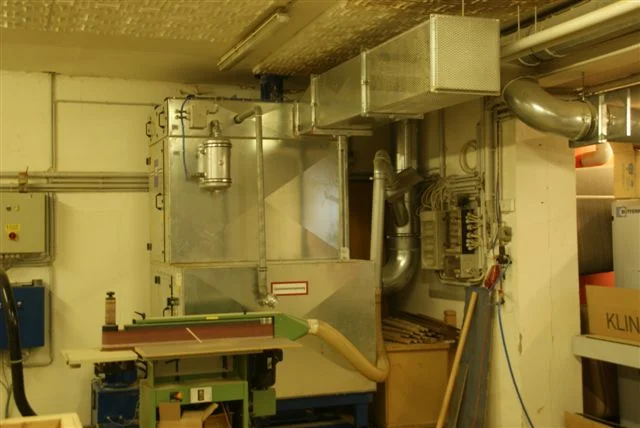 IPE IPEsauganlage incl. RSN Brikettierpresse Filteranlage