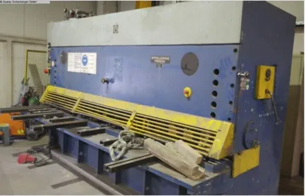 Piesok CNTA 3150/16 Tafelschere - hydraulisch – RESALE