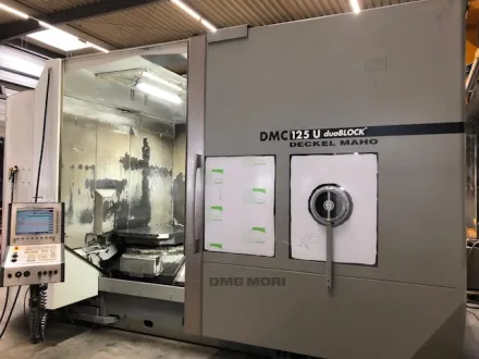 Dmg Mori DMC 125 U duoBLOCK Rundtischfräsmaschinen – RESALE