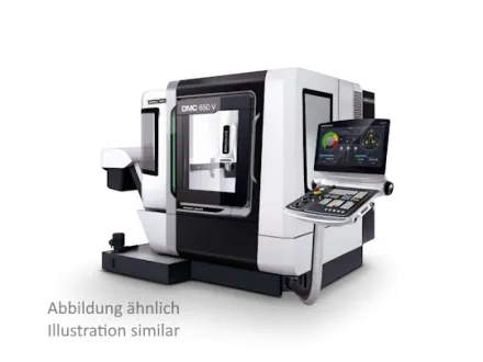 Dmg Mori DMC 650 V Universalkonsolfräsmaschinen – RESALE
