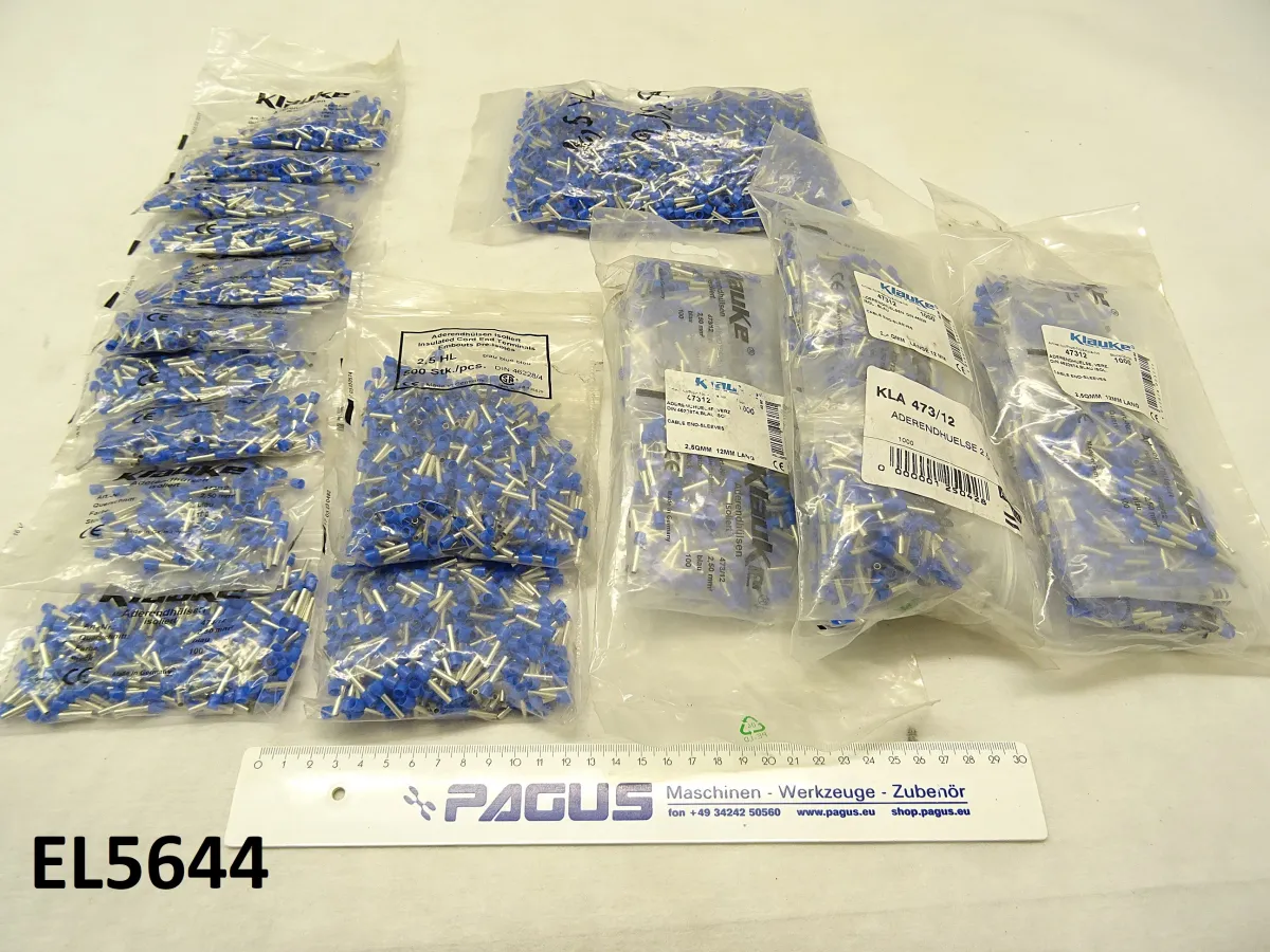 Aderendhülse 2,5 mm², 7000 Stück