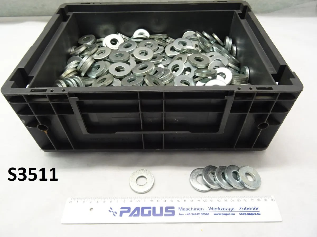 Unterlegscheibe Ø 17 mm, ca. 600 Stück