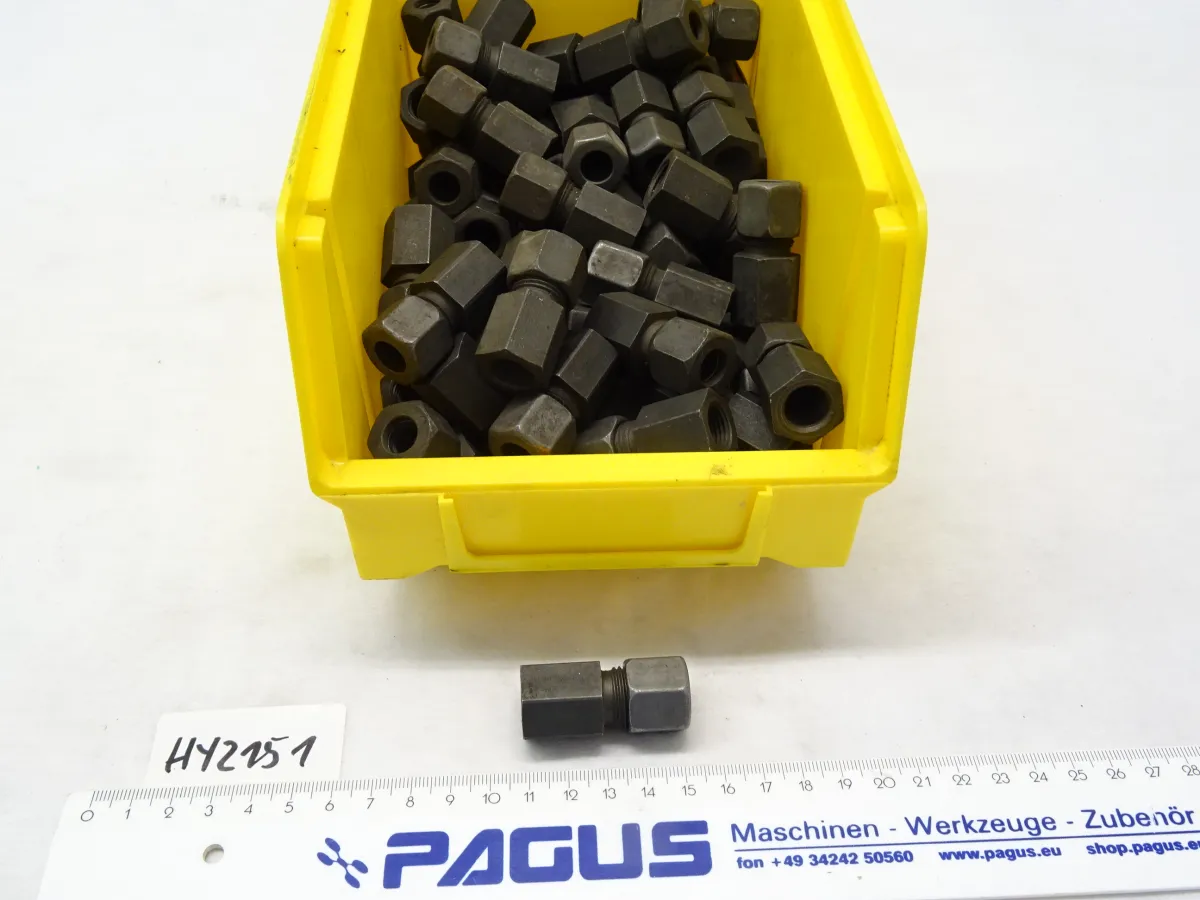 Gerade Aufschraubverschraubung 10 L (M16x1,5) 40 S
