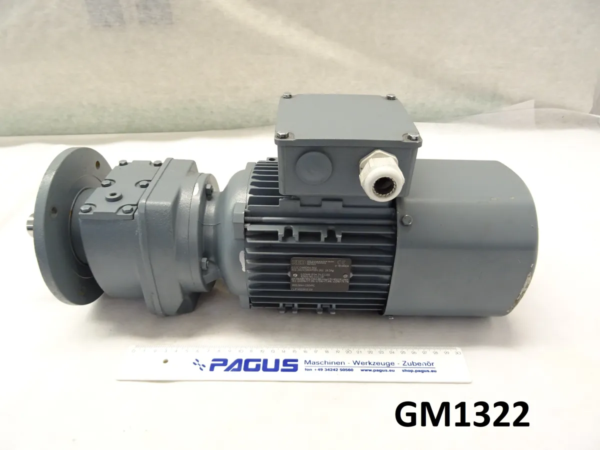 Getriebemotor, mit Bremse 0,55 kW, 126 U/min