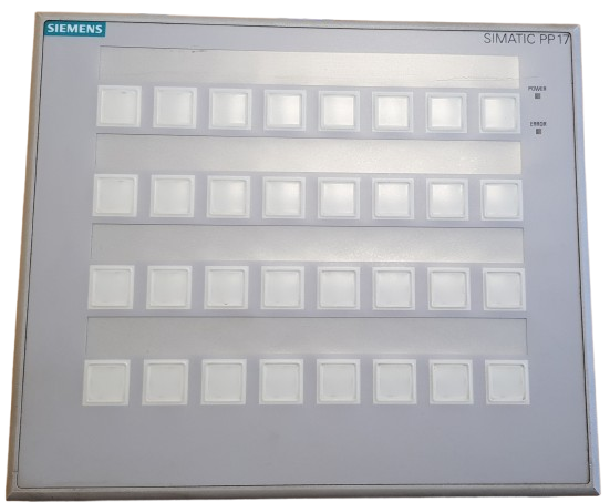 Siemens 6AV3688-3ED13-0AX0 Push Button Panel PP17-II