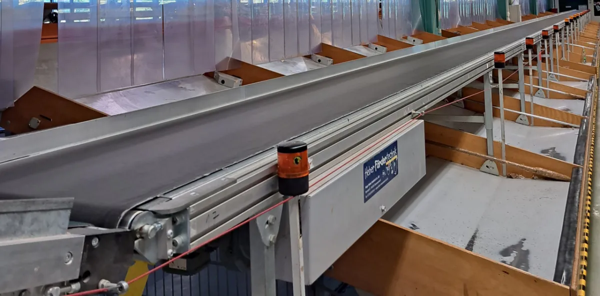 Heber GF 34500-600-500 Förderband Gurtförderer Gurtband