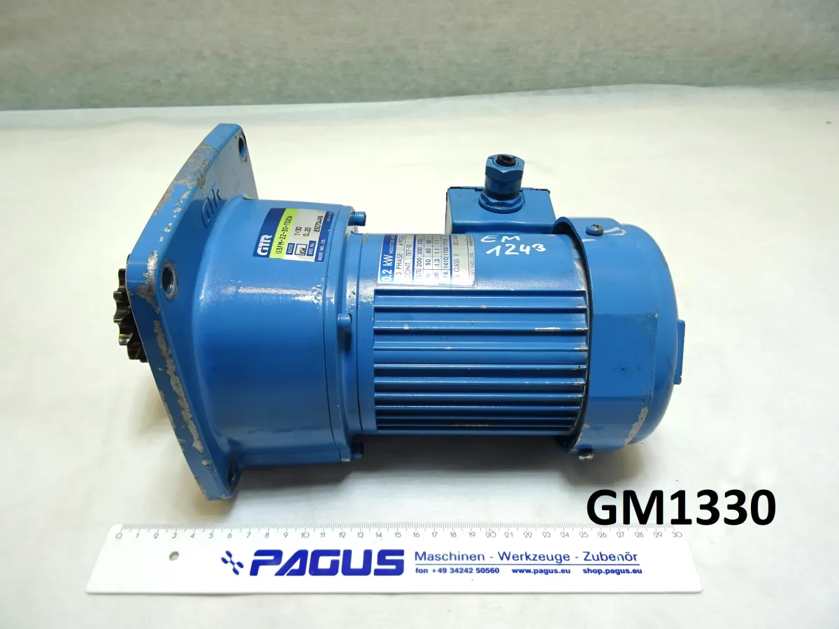 Getriebemotor 0,2 kW, 47 U/min