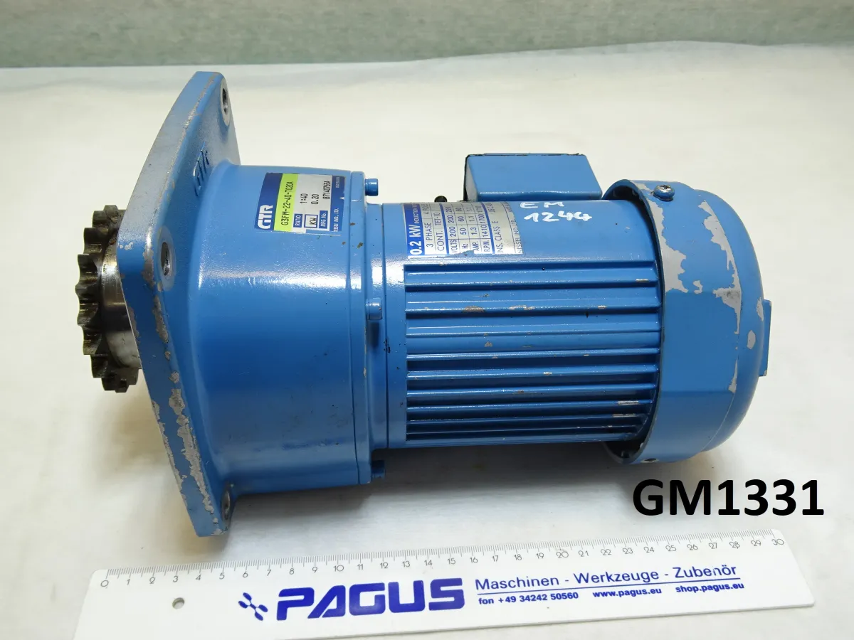 Getriebemotor 0,2 kW, 35,25 U/min