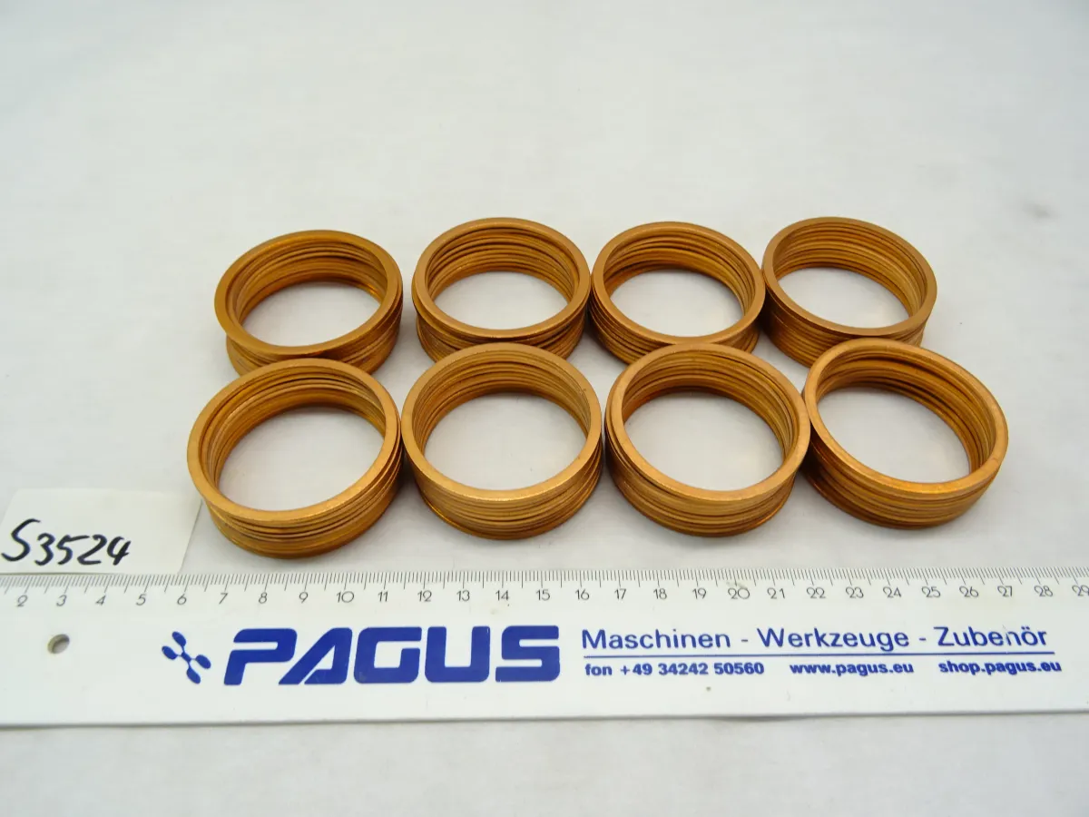 Dichtring aus Kupfer, für G 1½" ( Zoll ), 80 Stück