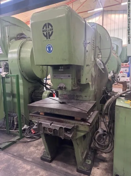 Müller ExP 80 RF/HK Exzenterpresse - Einständer – RESALE