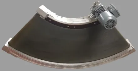 Transnorm 90°-825-600 IR600 TS1600-105 Helix Kurvengurtförderer Gurtkurvenförderer Spirale link – RESALE