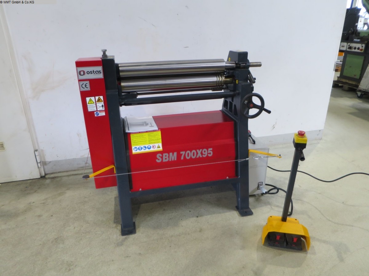 OSTAS SBM 700 x 95 Blechbiegemaschine - 3 Walzen