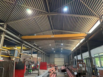 Demag 6,3 ton x 11 410 mm Förderbänder, Laufkrane, Koordinatenkrane – RESALE