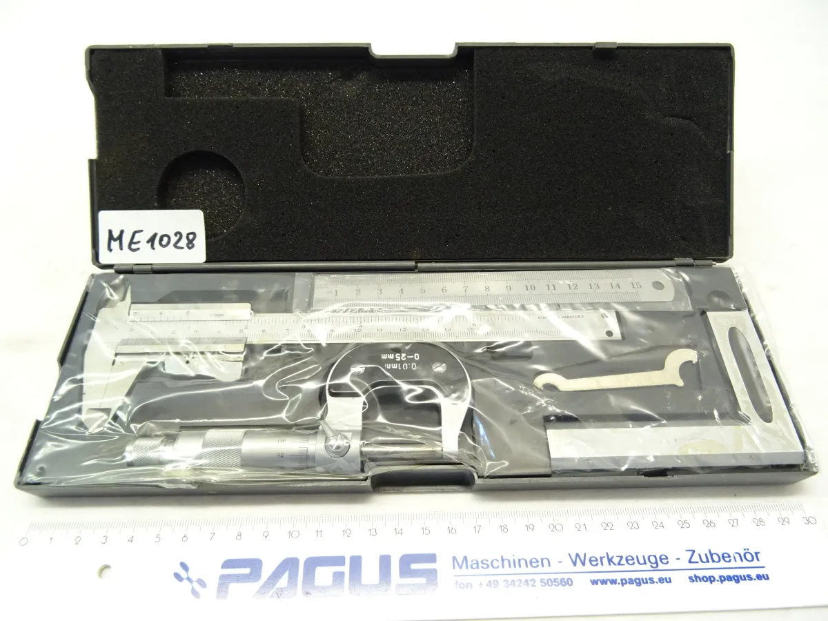 Messwerkzeugset, 4-teilig, in Kunststoffbox