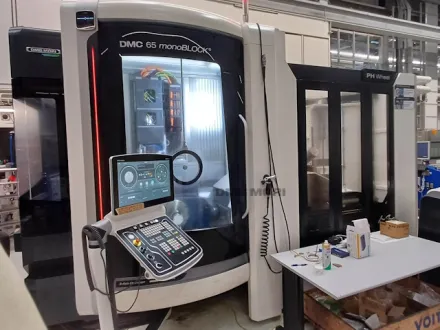 Dmg Mori DMC 65 monoBLOCK Rundtischfräsmaschinen – RESALE