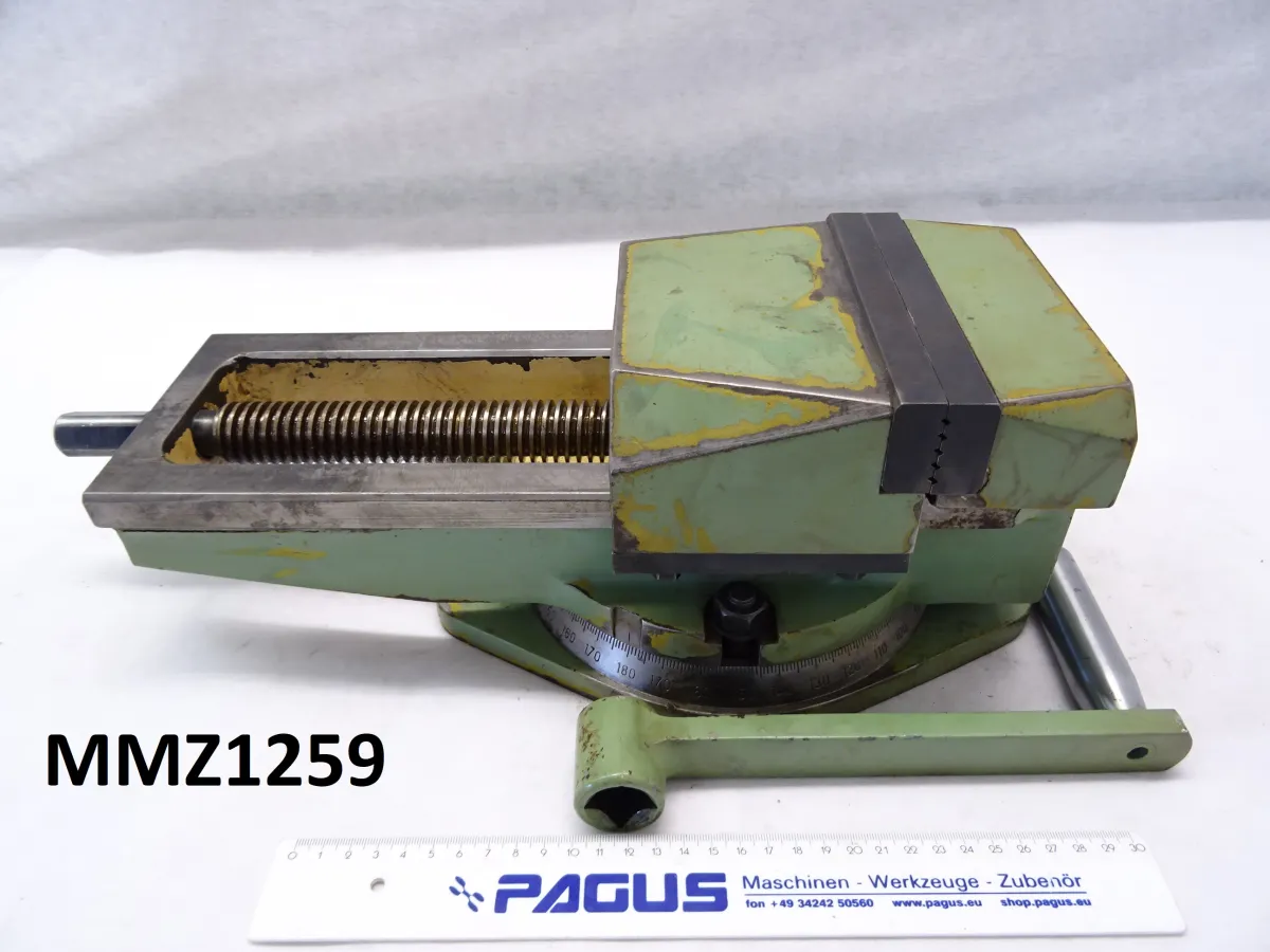 Stanko Maschinenschraubstock mit Tisch 160 mm, 200 mm