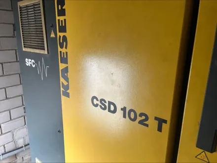 Kaeser BS 61 + CSD 102 T Kompressoren – RESALE
