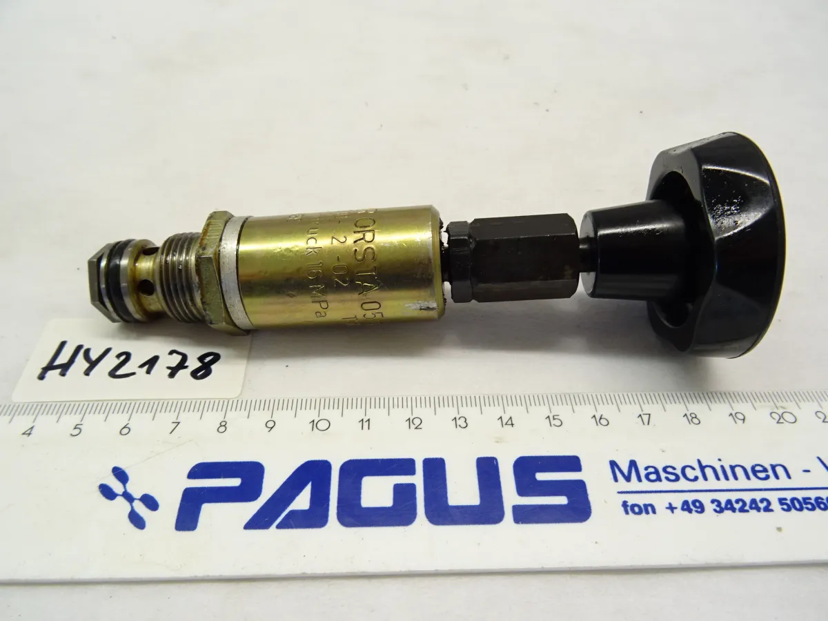 Orsta Hydraulik Druckbegrenzungsventil CNS 10-2-02 mit Handrad