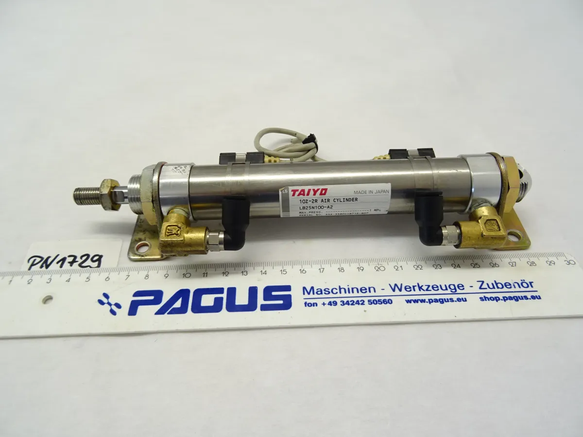 Pneumatikzylinder Hub 100 mm LB25N100-A2